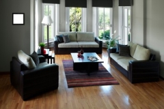 spotted gum completed flooring