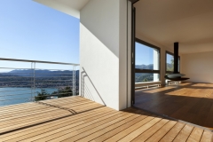 silver top ash decking